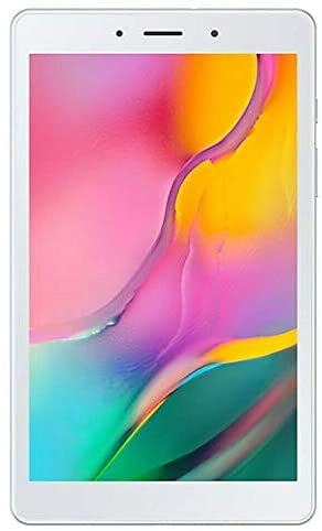 Samsung Galaxy Tab A 8.0″ (2019, WiFi Only) 32GB, 5100mAh All Day Battery, Dual Speaker, SM-T290, International Model (32GB + 32GB SD Bundle, Silver)